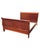 Late 20th Century Classical Mahogany Queen Size Sleigh Bedstead For Sale - Image 4 of 8