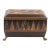 Early 19th Century Specimen Wood Tea Caddy With Perspective Cube and Vandyke Parquetry For Sale