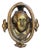 Antique Bronze 19th Century William Shakespeare Doorknocker For Sale