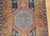 Vintage Persian Heriz Serapi Runner, Hand-Knotted Wool, Geometric Pattern, Terracotta & Navy, 3x16 For Sale - Image 13 of 15