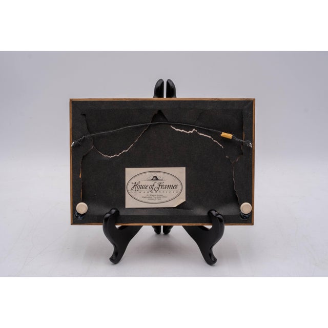 Pair of Nautical Watercolor Paintings Fishing Boats Fishermen Signed George D Post For Sale - Image 11 of 16