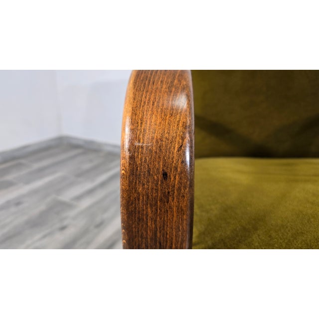 Vintage Armchairs from Jindrich Halabala, 1940s, Set of 2 For Sale - Image 6 of 12