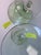 Green 1950s Green Glass Dessert Cups, Set of 10 For Sale - Image 8 of 10