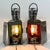 Mid 20th Century Polished Steel Port and Starboard Ship Lanterns For Sale - Image 5 of 8