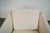 Off-white 1970’s Hollywood Regency Parsons Fully Upholstered Lounge Chair For Sale - Image 8 of 12