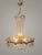 Metal Large Vintage Empire Style French Cascading Chandelier For Sale - Image 7 of 7