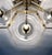 21st Century Hive Satin Brass Clear Murano Flush Mount by Fabio LTD For Sale - Image 9 of 9