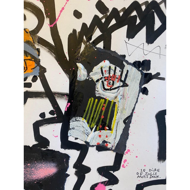 Jazzu, Blowing Joy, 2025, Mixed Media on Paper For Sale - Image 4 of 10