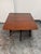 Traditional Federal Style Mahogany Drop-Leaf Gateleg Dining Table, Vintage For Sale - Image 3 of 12