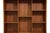 Mid-century Danish bookcase designed by Peter Hvidt, for Soborg Denmark, 1952-56. Finely crafted of solid teak, the open...