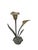 Vintage Brass Lily Flower Candle Holder For Sale - Image 9 of 18