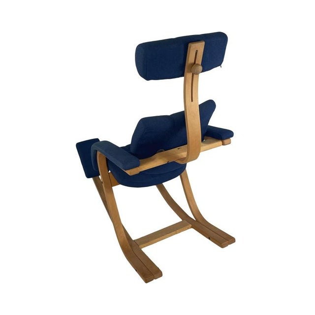 Black Ergonomically Shaped Rocking Chair by Peter Opsvik for Stokke For Sale - Image 8 of 10