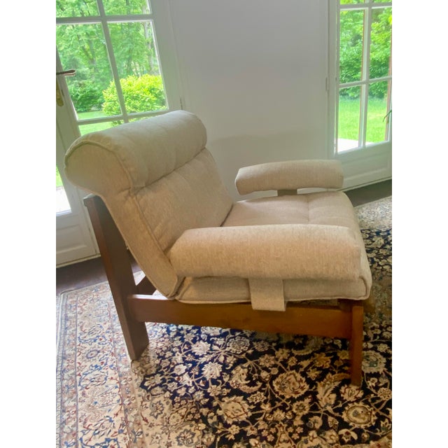 Armchairs and Ottoman attributed to Rolf Benz, Germany, 1980s, Set of 3 For Sale - Image 9 of 13