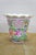 Late 20th Century Vintage Herend Hungary Handpainted Openwork Basketweave Pierced Porcelain Vase For Sale - Image 5 of 14