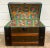 Antique Camel Back Steamer Trunk Chest With Tray For Sale - Image 4 of 7