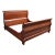 Martin’s Furniture Solid Cherry King Sleigh Bed For Sale