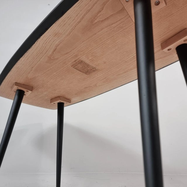 Vintage Table in Ash, 1960s For Sale - Image 6 of 8