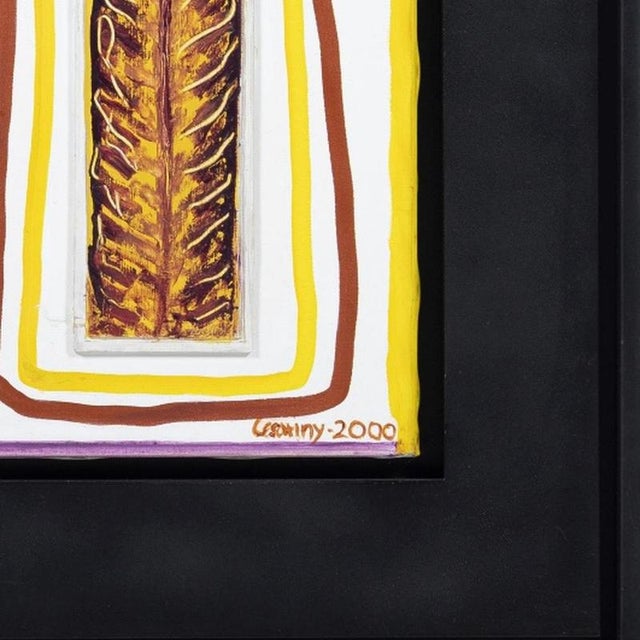 Mário Cesariny, Composition, 2000, Mixed Media on Canvas For Sale - Image 5 of 6