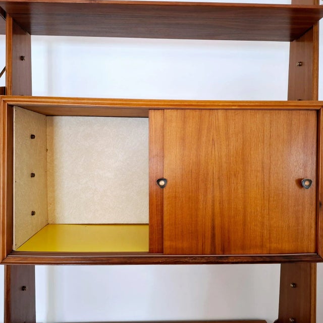 Vintage Italian Bookcase, 1950s For Sale - Image 9 of 11