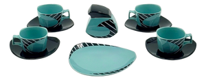 Flash Frisco Coffee Service by Dorothy Hafner for Rosenthal Studio-Line, Germany, 1980s, Set of 10