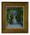 Parthesius Enamel on Copper Southern Belle Framed Painting For Sale