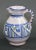 1960s Talavera Handcrafted Ceramic Glazed Vase Pitcher For Sale In Palm Springs - Image 6 of 13