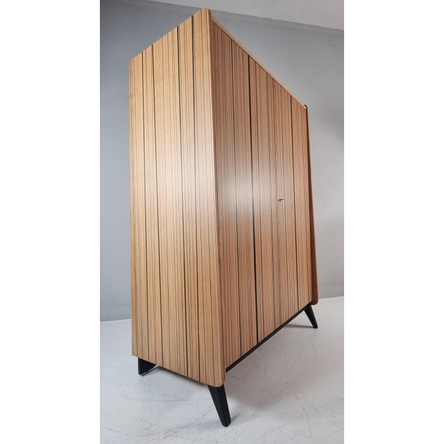 Vintage Wardrobe in Ash by Tatra Nabytok, 1970s For Sale - Image 16 of 16