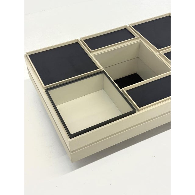 White Modular Coffee Table by Carlo Hauner for Forma, 1970s For Sale - Image 9 of 12