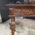 Late 19th Century English Oak Heavily Carved Console Table With Drawer For Sale - Image 4 of 13