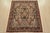 Farmhouse Fine Bidjar Rug 3’11” X 4’7” Ivory Wool Vintage Hand-Knotted Oriental Carpet For Sale - Image 3 of 12