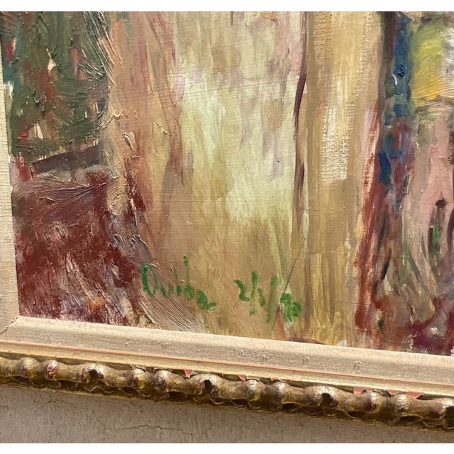 Vintage Expressionist Signed Original Oil Portrait Painting on Board ...