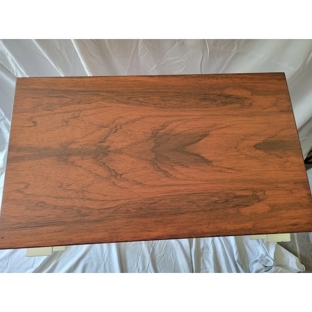 Wood 1960s Swedish Modern Palisander Bedside Table by Fröseke Ab Nybro Fabriken For Sale - Image 7 of 7