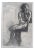 After Auguste Rodin, Seated Man, Engraving For Sale