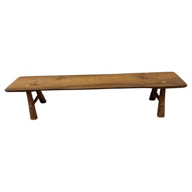 A beautiful single slab of teak wood taken from my finest collection is hand carved by our master carver to produce this...