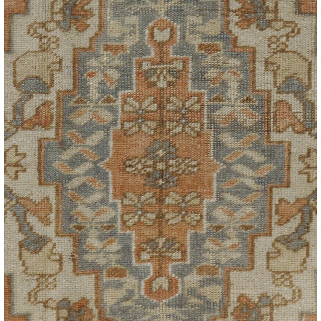 Vintage Turkish Oushak Area Rug 3ft 10in X 5ft 6in For Sale - Image 4 of 8