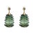 Glass Green Rostrato Murano Glass Table Lamps, 2000, Set of 2 For Sale - Image 7 of 7