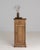 19th Century 19th Century France Tan Wood Pedestal Cabinet For Sale - Image 5 of 10