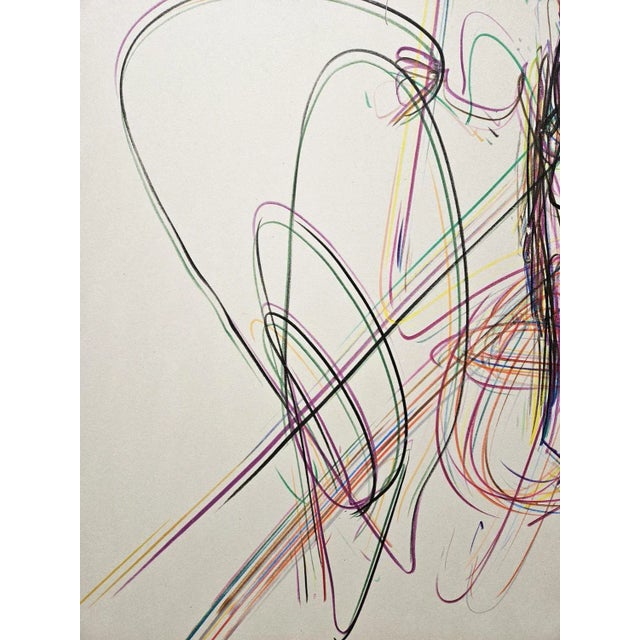 Plastic Stefano Mazzolini, Corry, 2020, Pastel on Paper For Sale - Image 7 of 9