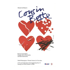 Ivan Chermayeff 'Sweet Cousin Bette' Contemporary Offset Lithograph