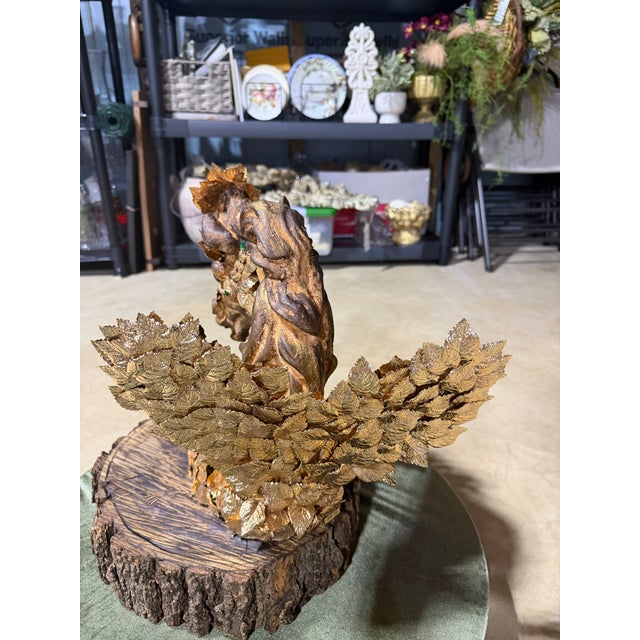 Gothic Celestial Meets the Sea “Xanthos the Crowned” Sculpture For Sale - Image 3 of 7