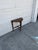 Vintage English Jacobean Revival Demilune Console Table For Sale - Image 4 of 11