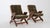 Pair Of Mid-Century Modern Lounge Armchairs With Adjustable Backs Green For Sale - Image 9 of 18