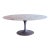 Eero Saarinen Oval Tulip Dining Table — 72" Arabescato Marble, Knoll For Sale