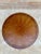 1940s French Round Side Table in Walnut and Marquetry, 1940s For Sale - Image 5 of 10