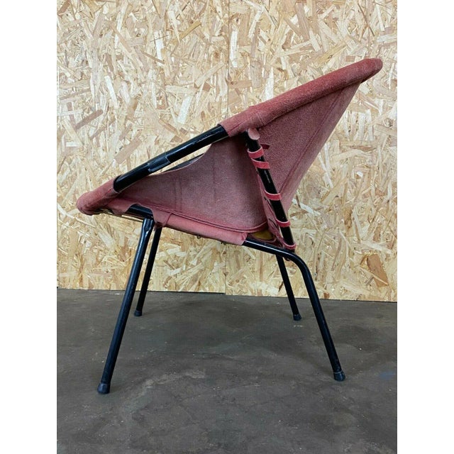 Mid-Century Balloon Cocktail Chair from Lusch & Co For Sale - Image 5 of 11