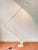 Cream Flamingo Floor Lamp by Fridolin Knife for Luxo Italy For Sale - Image 8 of 18