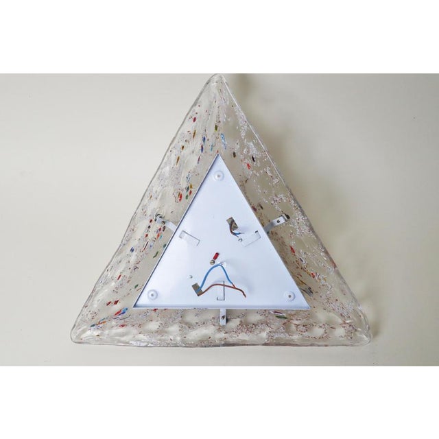 Modern Murano Glass Pyramid Lamp from La Murrina, Italy, 1980s For Sale - Image 11 of 16