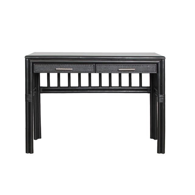 Contemporary Colony Desk, Black For Sale - Image 3 of 6