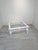 Baroque Whitewashed Coffee Table with Beveled Glass For Sale - Image 5 of 11