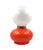 AVMazzega Space Age Red Murano Glass Table Lamp attributed to AV Mazzega, 1970s For Sale - Image 4 of 16
